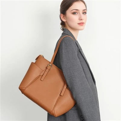 Bolsa executiva de couro de um ombro